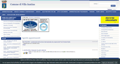 Desktop Screenshot of comune.villasantina.ud.it